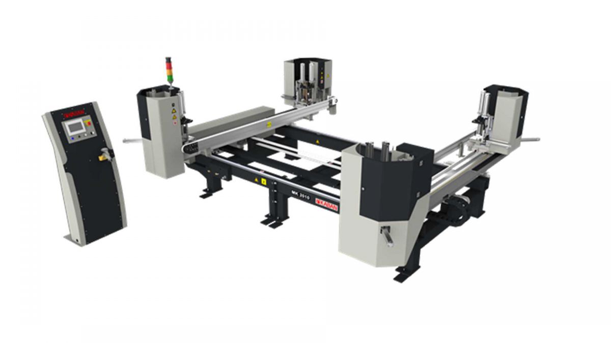 Kaban Makina MK-2010 Dört Köşe PVC Profil Kaynak Makinası