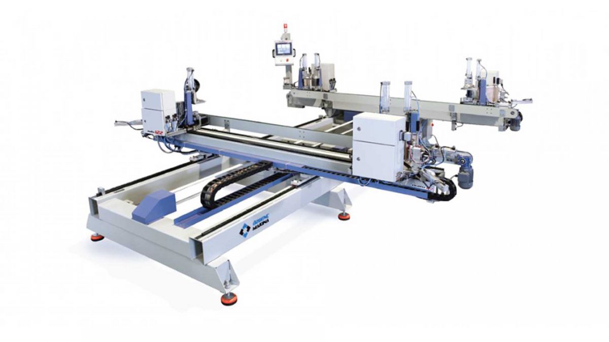 Özgenç Makina OMRM 122 Otomatik Dört Köşe PVC Profil Kaynak Makinası