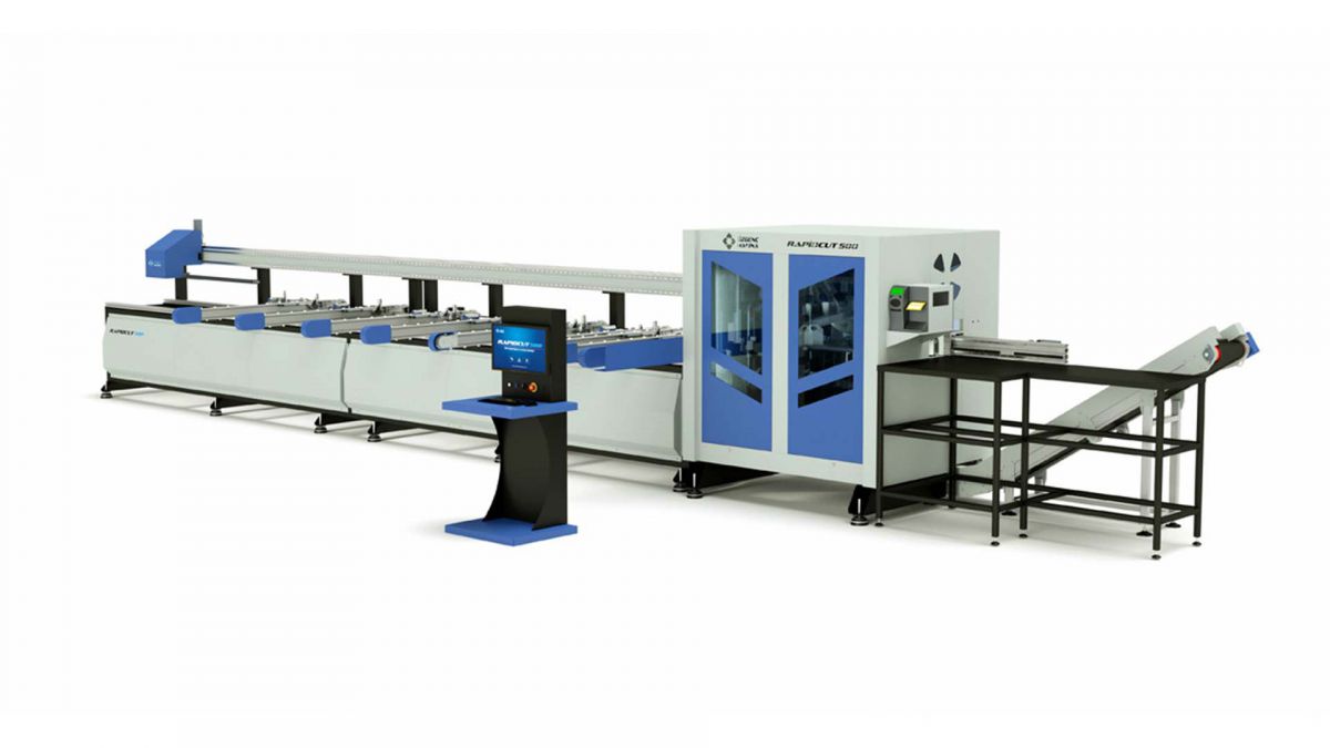 Özgenç Makina RAPIDCUT 500 Hızlı PVC Profil İşleme ve kesim merkezi