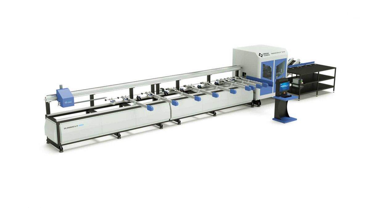 Özgenç Makina TURBOCUT 500 AL Alüminyum Profil İşleme ve kesim merkezi